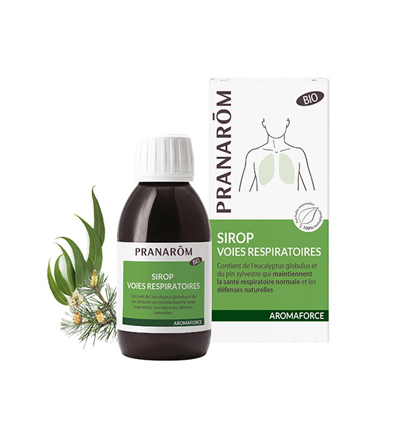 Aromaforce syrop Drogi Oddechowe ułatwiający oddychanie 150ml PRANARÔM BIO - suplement diety