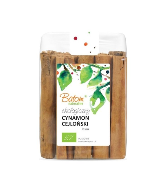Cynamon cejloński laski 125g BATOM BIO