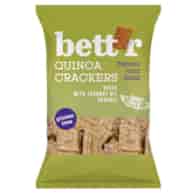 Krakersy quinoa Pomidor & Bazylia bezglutenowe 100g BETTR BIO