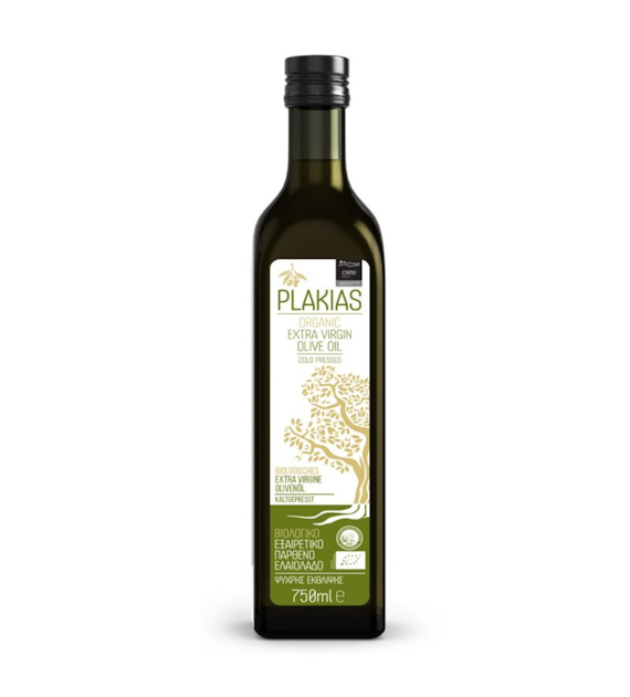 Oliwa z oliwek extra virgin Grecja Kreta 750ml PLAKIAS BIO