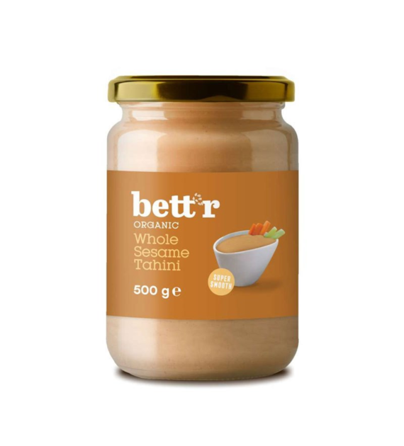 Pasta sezamowa Tahini ciemne 500g BETTR BIO
