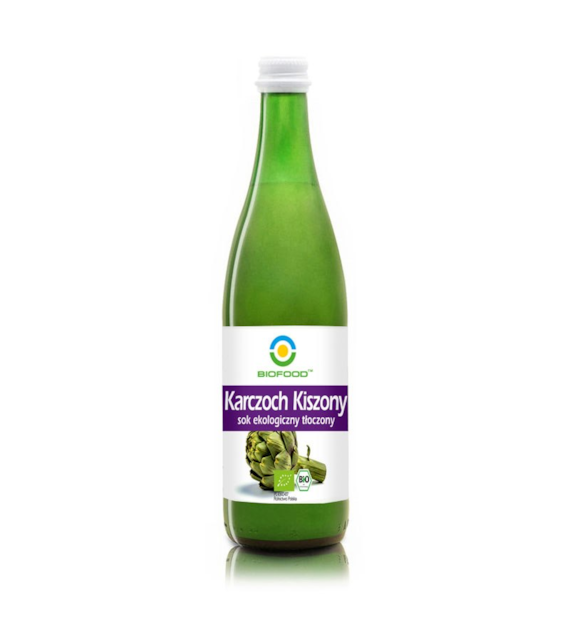 Sok z karczocha kiszony tłoczony NFC 500ml BIOFOOD BIO