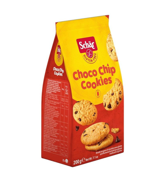 Ciasteczka Choco Chip z czekoladą bezglutenowe 200g SCHAR