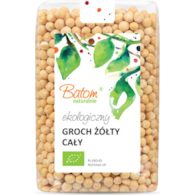 Groch żółty cały 500g BATOM BIO