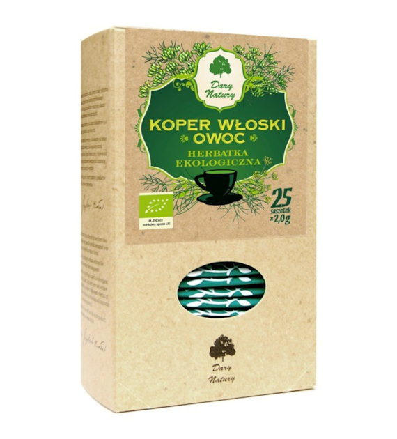 Herbatka Koper Włoski owoc ekspres 25T DARY NATURY BIO
