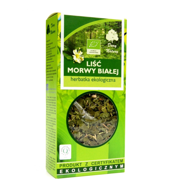 Herbatka Morwa Biała liść 50g DARY NATURY BIO