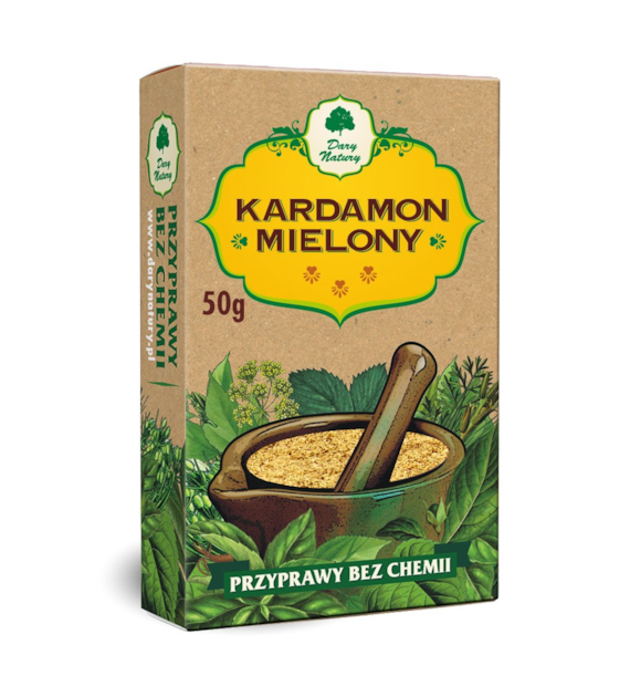 Kardamon mielony 50g DARY NATURY
