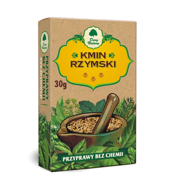 Kmin rzymski ziarno 30g DARY NATURY