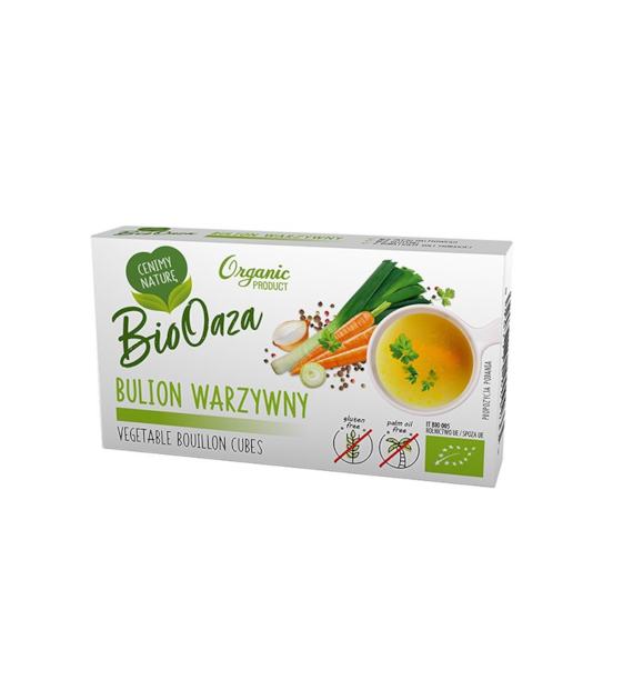 Kostki rosołowe / Bulion warzywny 6 sztuk BIO OAZA BIO