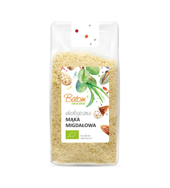 Migdały mielone (mąka migdałowa) 250g BATOM BIO