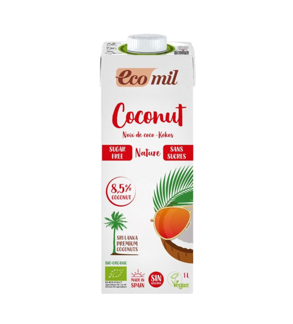 Napój kokosowy bez cukru 1l ECOMIL BIO