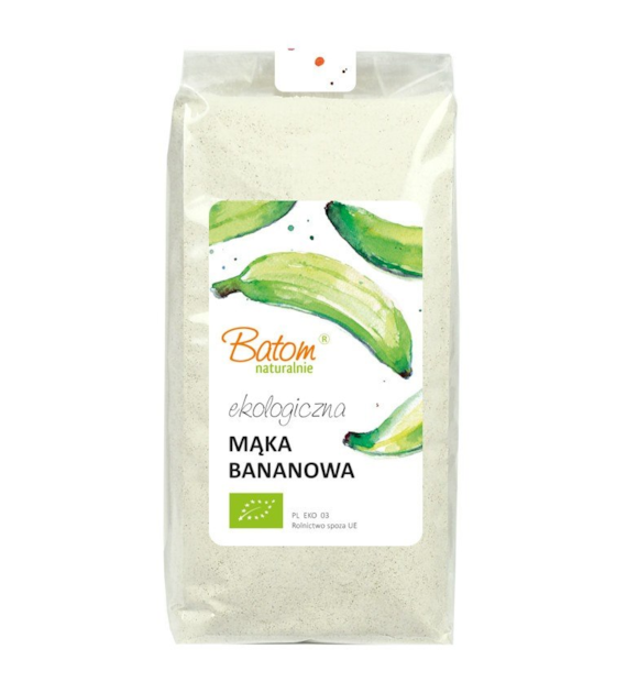 Mąka bananowa 500g BATOM BIO