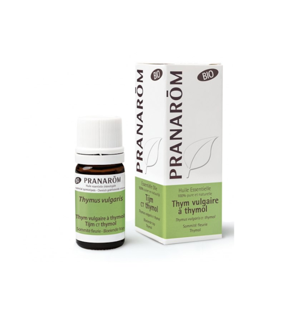 Olejek eteryczny tymiankowy Tymianek Thymus vulgaris ct thymol 5ml PRANARÔM BIO