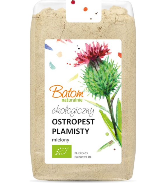 Ostropest plamisty mielony 250g BATOM BIO - suplement diety