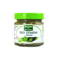 Pasta szpinakowa z bakłażanem 190g HELCOM