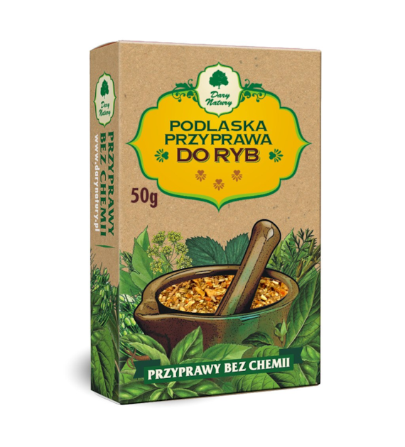 Przyprawa Podlaska do ryb 50g DARY NATURY