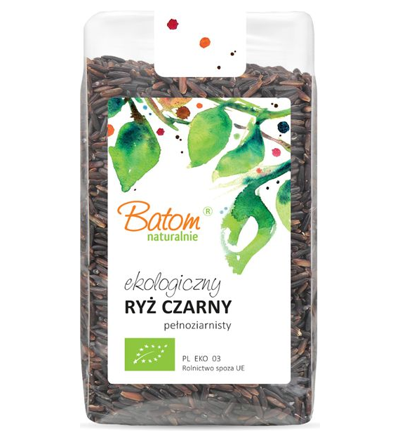 Ryż czarny pełnoziarnisty 250g BATOM BIO