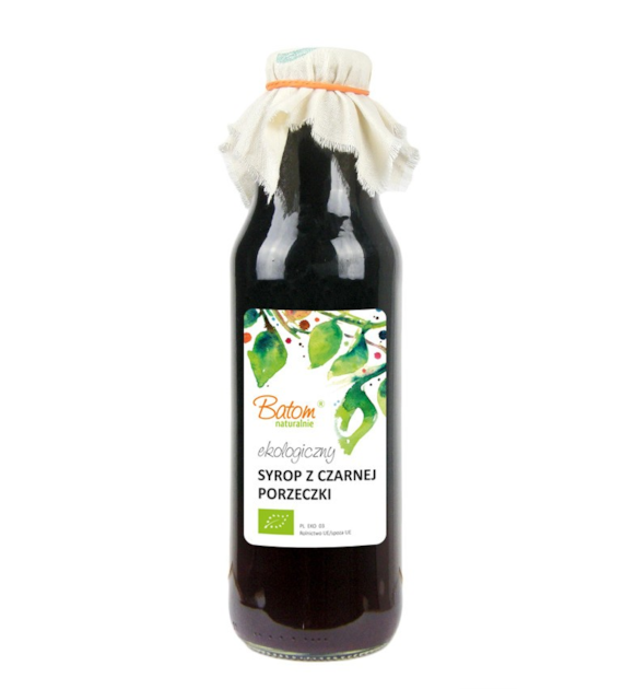 Syrop z czarnej porzeczki 750ml BATOM BIO