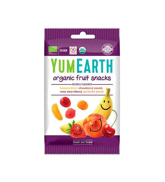Żelki owocowe mix smaków 50g YUMEARTH BIO