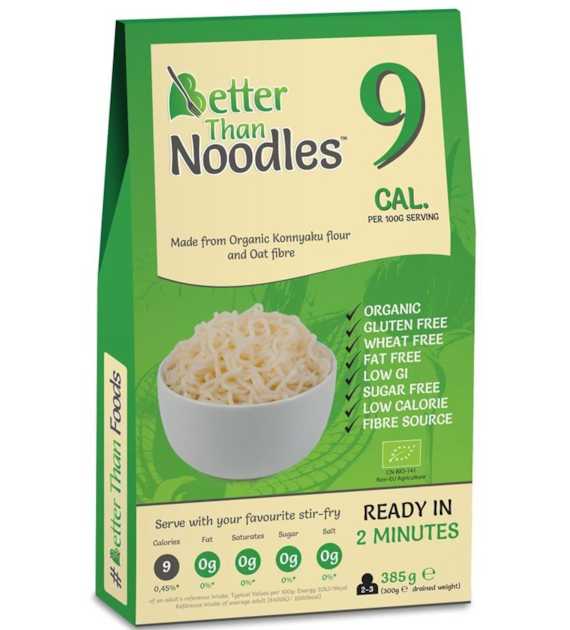 Makaron konjac noodles 385g BETTER THAN FOODS BIO