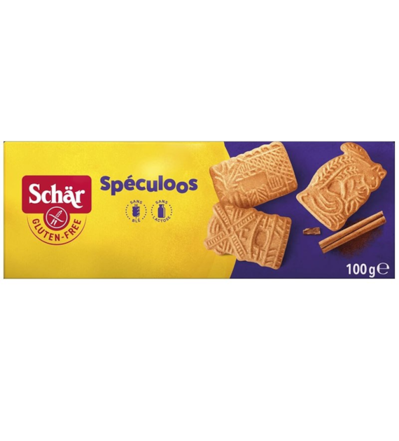 Ciasteczka kruche korzenne bezglutenowe 100g SCHAR