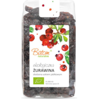 Żurawina słodzona sokiem jabłkowym 250g BATOM BIO
