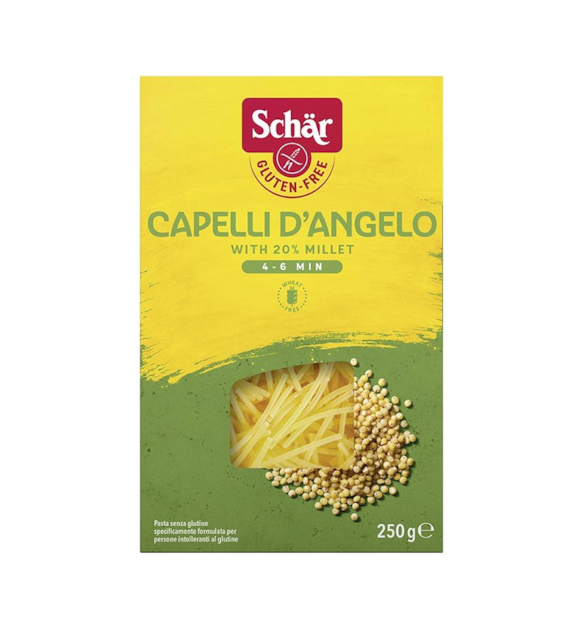 Makaron nitki krótkie capelli d'angelo bezglutenowy 250g SCHAR