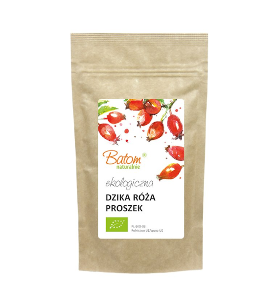 Dzika róża proszek 1kg BATOM BIO