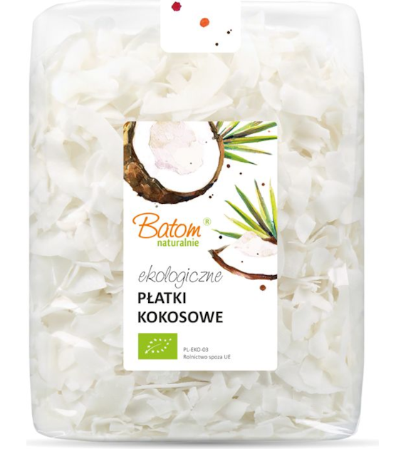 Płatki kokosowe 500g BATOM BIO