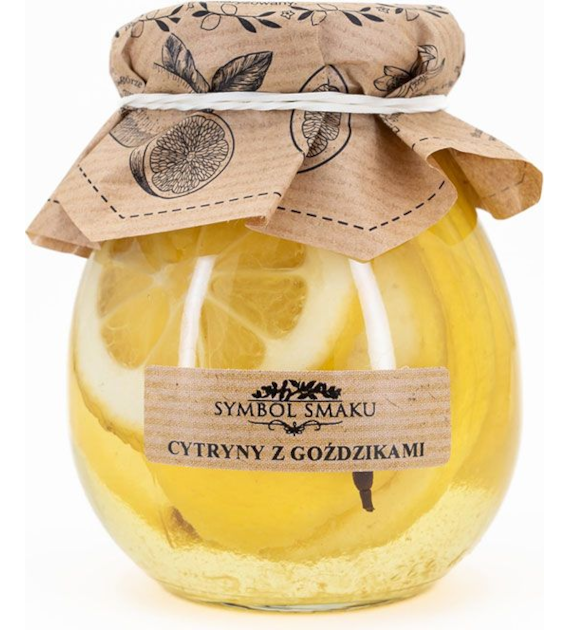 Cytryny w syropie z goździkami 260g SYMBOL SMAKU