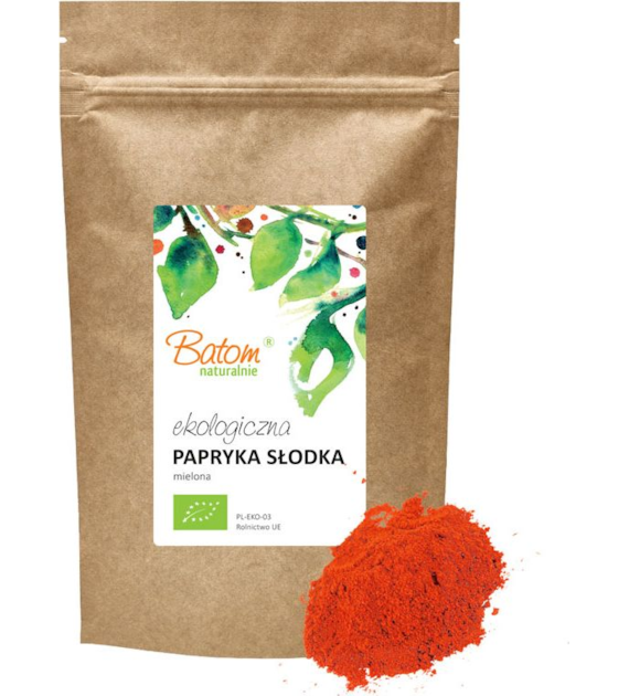 Papryka słodka mielona 200g BATOM BIO