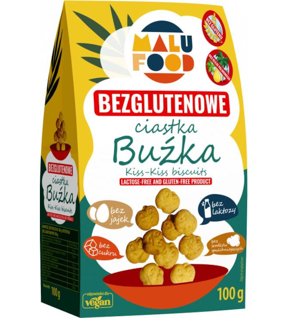 Ciastka BUŹKA kruche 100g MALUFOOD