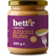 Masło migdałowe 100% 250g BETTR BIO