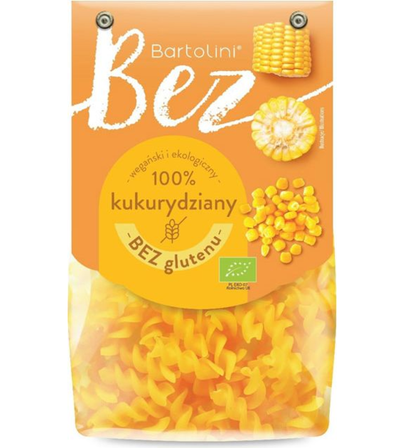 Makaron kukurydziany świderki 250g BARTOLINI BIO