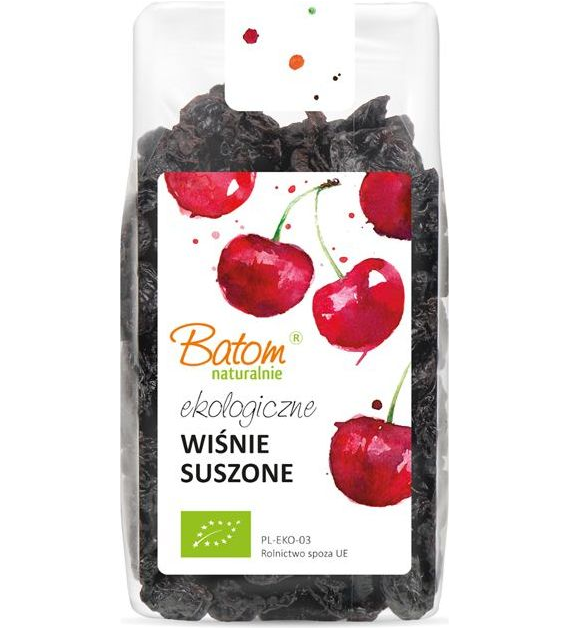 Wiśnie suszone bez pestek 250g BATOM BIO