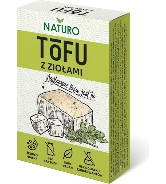 Tofu z ziołami 200g NATURO