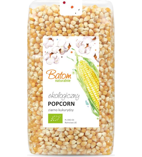 Kukurydza na popcorn 1kg BATOM BIO
