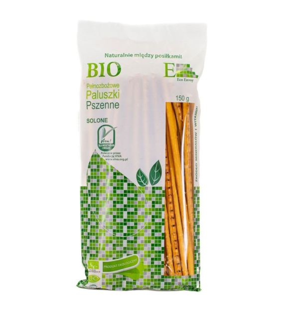 Paluszki pszenne solone 150g ECO ENVOY BIO