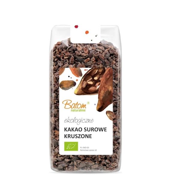 Kakao surowe kruszone 500g BATOM BIO