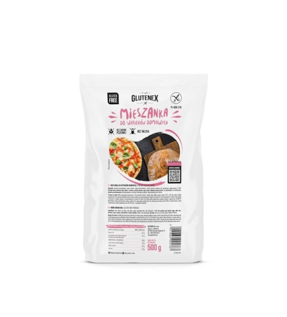 Mieszanka do wypieków domowych bezglutenowa 500g GLUTENEX