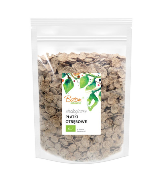 Płatki otrębowe 1kg BATOM BIO
