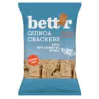 Krakersy quinoa Wędzona papryka bezglutenowe 100g BETTR BIO