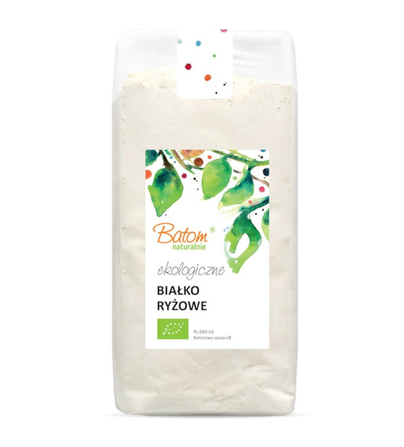 Białko ryżowe 500g BATOM BIO