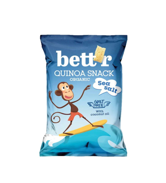 Chrupki quinoa Sól morska 50g BETTR BIO