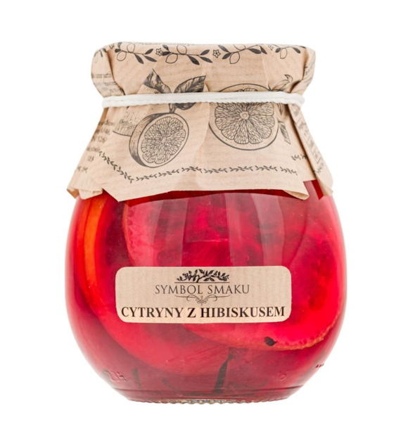 Cytryny w syropie z hibiskusem 260g SYMBOL SMAKU