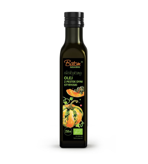 Olej z pestek dyni styryjski 250ml BATOM BIO