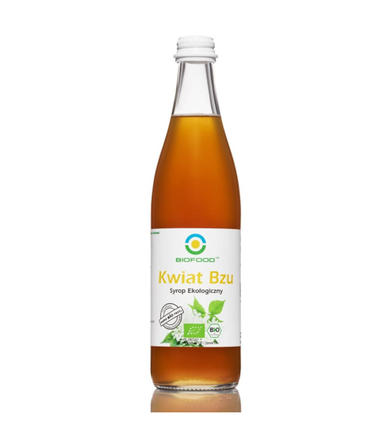 Syrop z kwiatu bzu 500ml BIOFOOD BIO