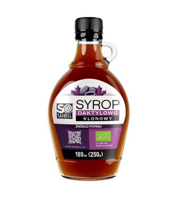 Syrop daktylowo klonowy 189ml SOWELL BIO