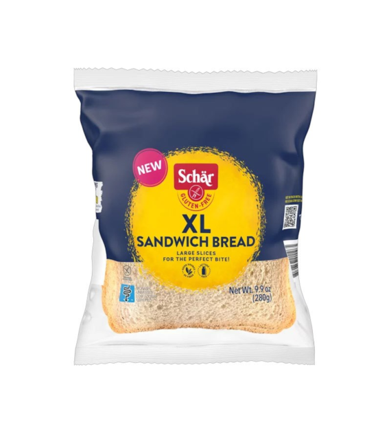 Chleb Sandwich XL na zakwasie biały krojony bezglutenowy 280g SCHAR